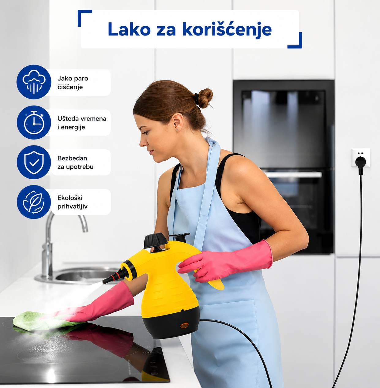 5 u 1 Ručni Paročistač
