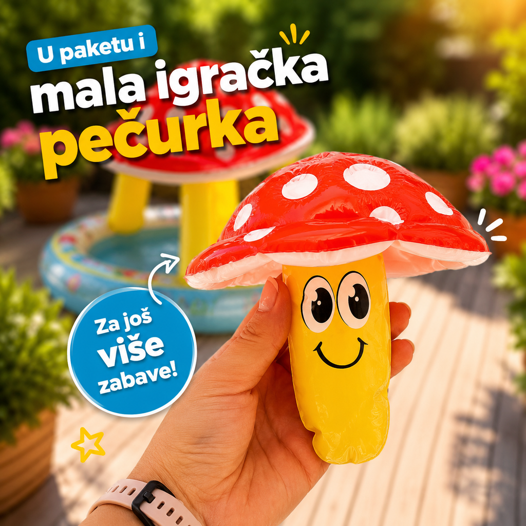Dečiji Bazen Pečurka