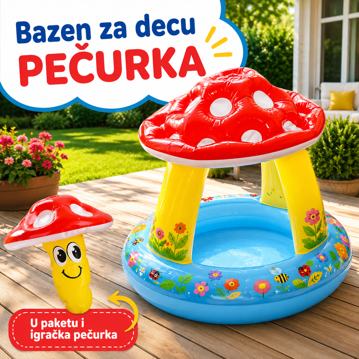 Dečiji Bazen Pečurka