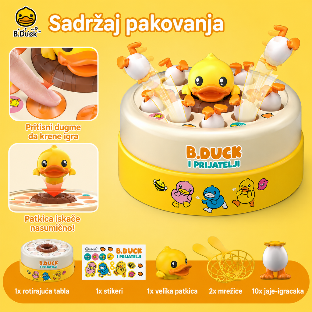 Interaktivna Vrteška Veselih Patkica