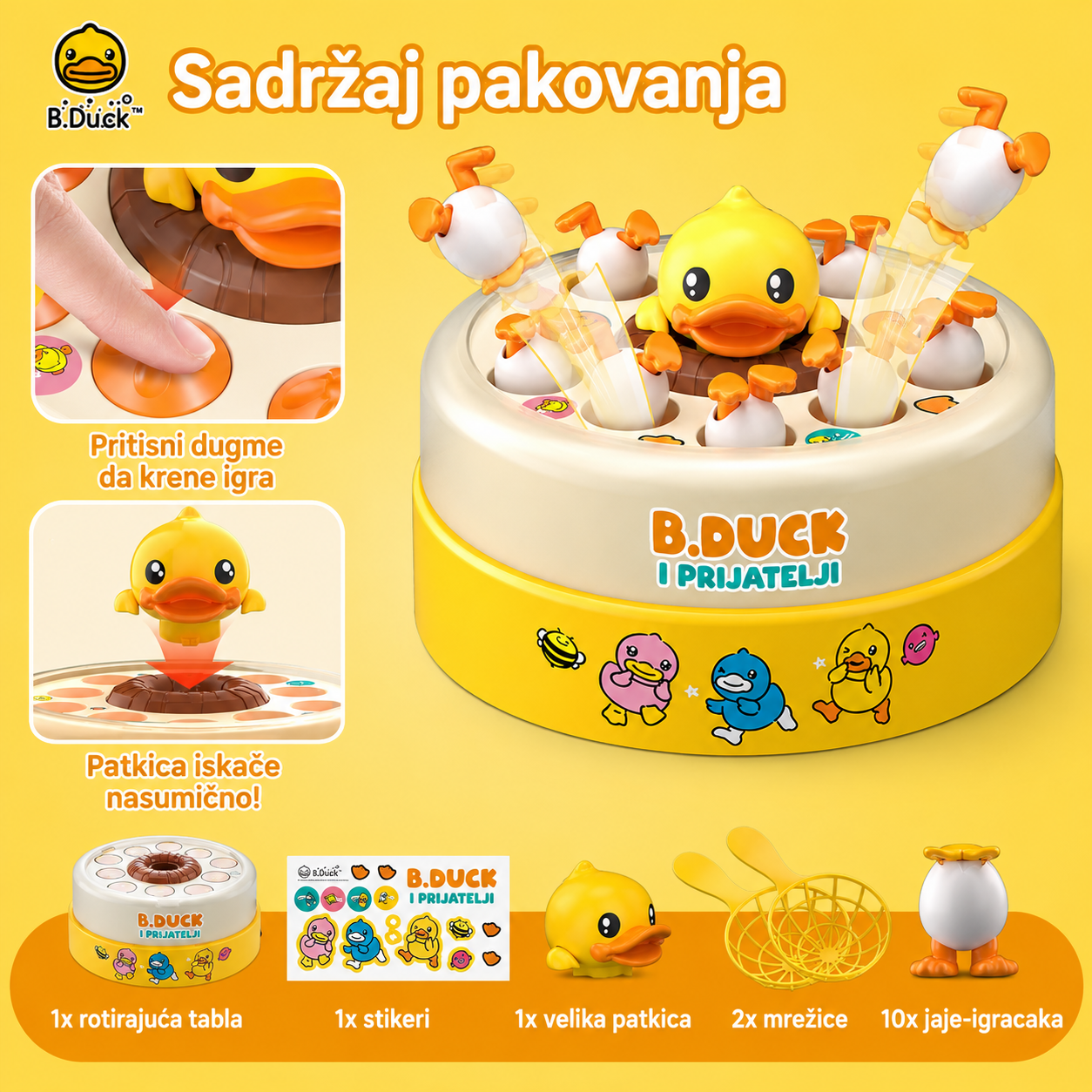 Interaktivna Vrteška Veselih Patkica