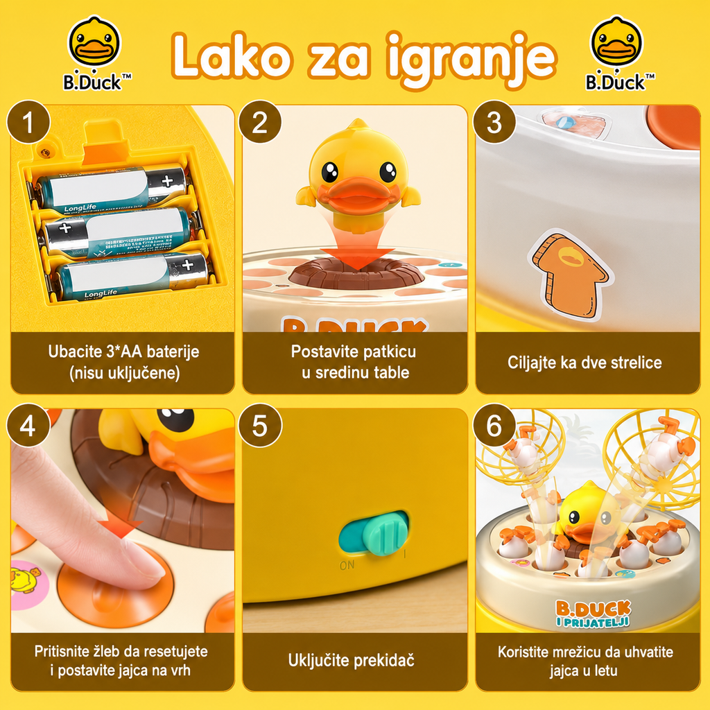 Interaktivna Vrteška Veselih Patkica