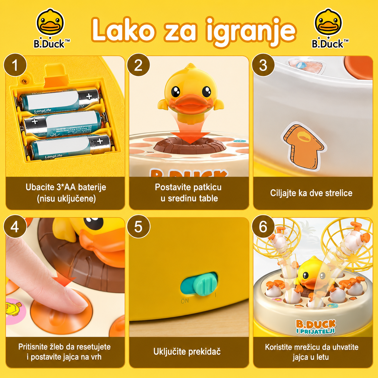 Interaktivna Vrteška Veselih Patkica