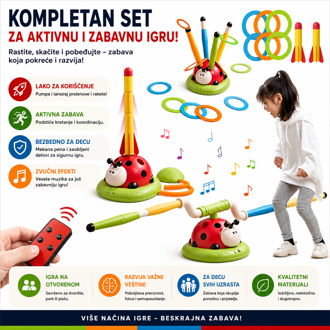 Bubamara 3u1 Igraonica
