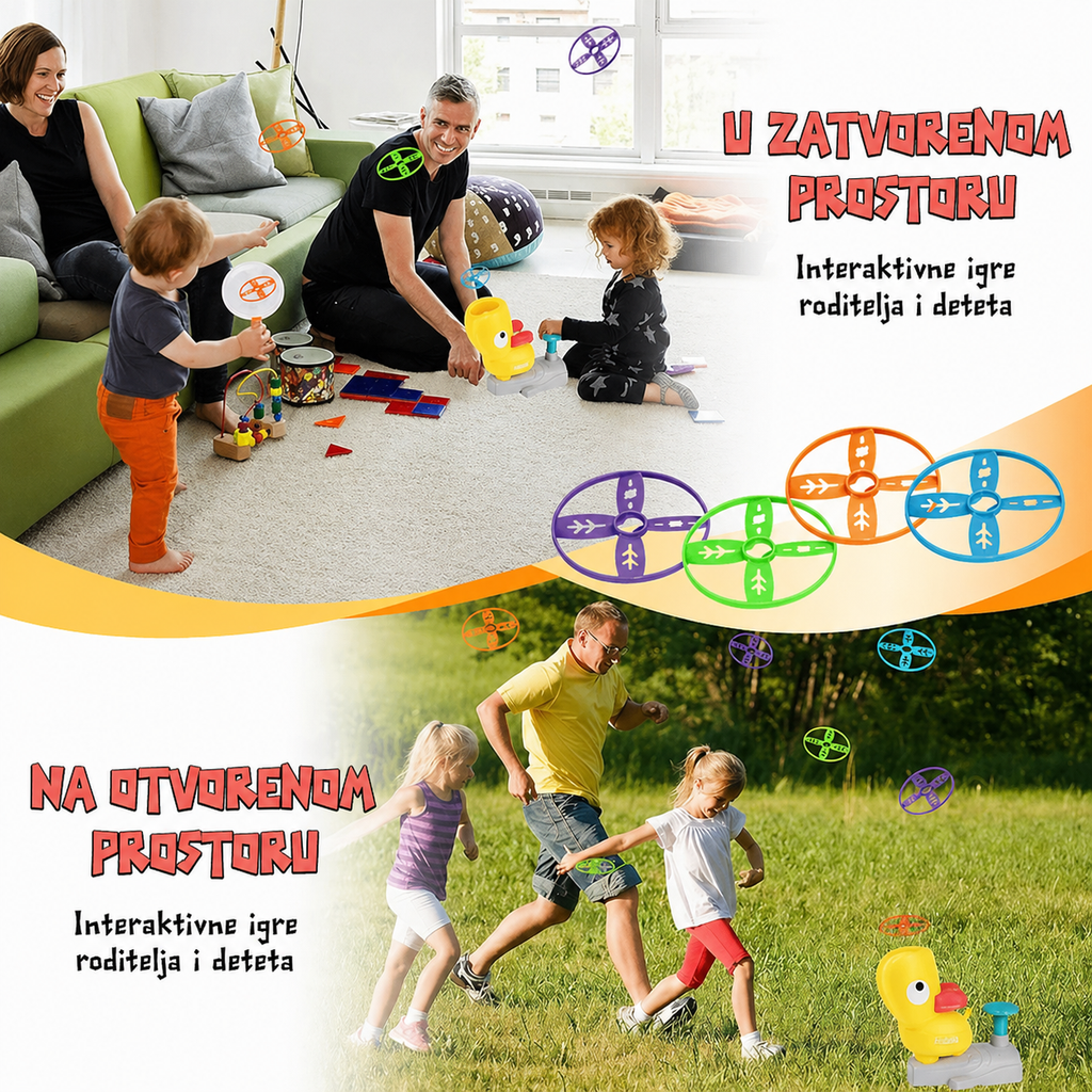FlyCatch Pro – Set za lansiranje i hvatanje diskova