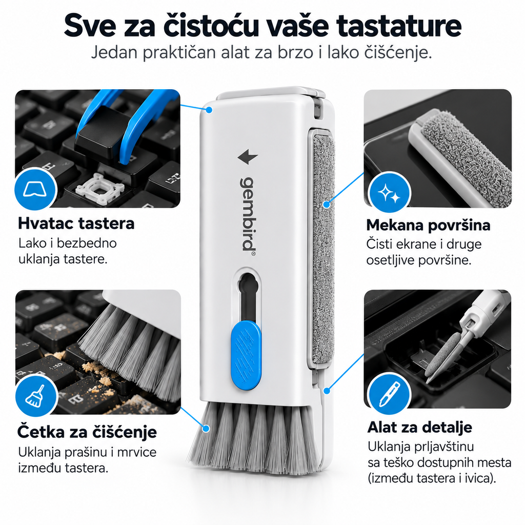 7 u 1 Set za Čišćenje Elektronike
